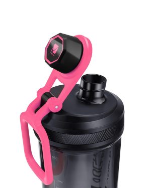 Шейкер спортивний електричний VOLTRX Gallium 600 мл. Tritan Pink - Зображення 3