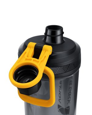 Шейкер спортивний електричний VOLTRX Gallium 600 мл. Tritan Yellow - Зображення 3