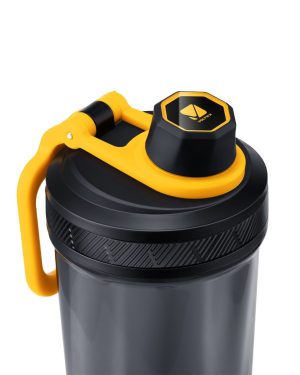 Шейкер спортивний електричний VOLTRX Gallium 600 мл. Tritan Yellow - Зображення 2
