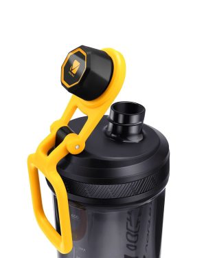 Шейкер спортивний електричний VOLTRX Gallium 600 мл. Tritan Yellow - Зображення 4