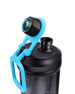 Шейкер спортивний електричний VOLTRX Gallium 600 мл. Tritan Blue - Зображення 3