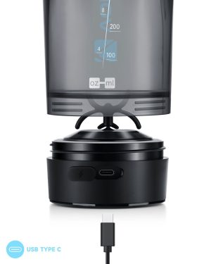Шейкер спортивний електричний VOLTRX Gallium 600 мл. Tritan Blue - Зображення 7