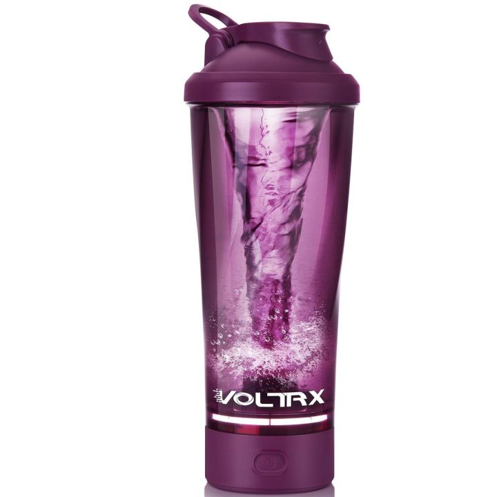 Шейкер спортивний електричний VOLTRX VortexBoost 600 мл. Tritan Purple - Зображення 2