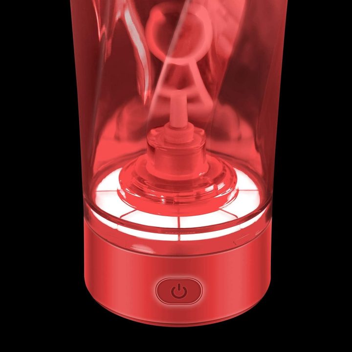 Шейкер спортивний електричний VOLTRX VortexBoost 600 мл. Tritan Red - Зображення 3