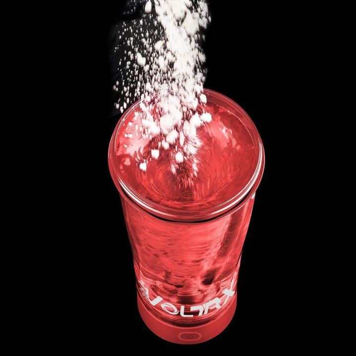 Шейкер спортивний електричний VOLTRX VortexBoost 600 мл. Tritan Red - Зображення 4