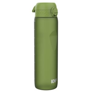 Пляшка для води ION8 1000 мл. (ЕКО пляшка) BPA Free, Khaki Green - Зображення 1
