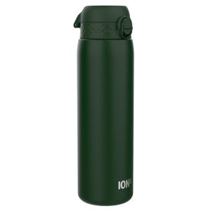 Пляшка для води металева вакуумна ION8 920 мл. Vacuum Insulated, Dark Green - Зображення 1