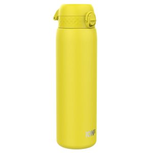 Пляшка для води металева ION8 1200 мл. Stainless Steel , Yellow - Зображення 1
