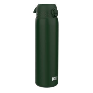 Пляшка для води металева ION8 1200 мл. Stainless Steel , Dark Green - Зображення 1