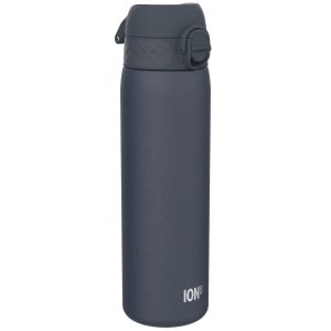 Пляшка для води металева ION8 600 мл. Stainless Steel , Ash Navy - Зображення 1