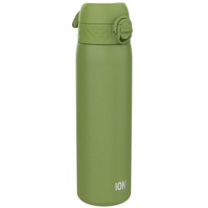 Пляшка для води металева ION8 600 мл. Stainless Steel , Khaki Green - Зображення 1