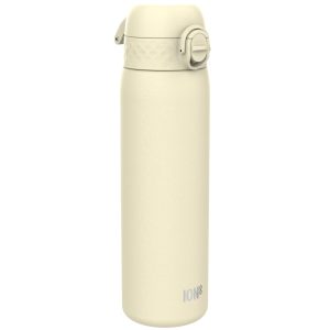 Пляшка для води металева ION8 600 мл. Stainless Steel , Creamy White - Зображення 1