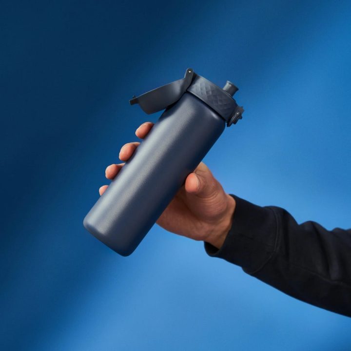 Пляшка для води металева вакуумна ION8 500 мл. Vacuum Insulated, Navy - Зображення 3
