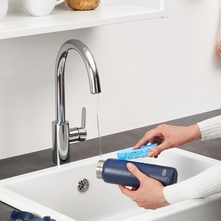 Пляшка для води металева вакуумна ION8 500 мл. Vacuum Insulated, Navy - Зображення 5