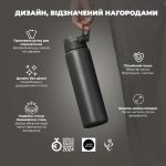 Пляшка для води металева вакуумна ION8 920 мл. Vacuum Insulated, Grey - Зображення 4