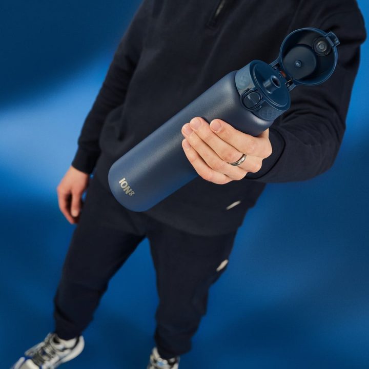 Пляшка для води металева вакуумна ION8 920 мл. Vacuum Insulated, Ash Navy - Зображення 3