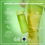 Пляшка для води ION8 750 мл. (ЕКО пляшка) BPA Free,  Green - Зображення 4