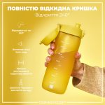 Пляшка для води ION8 750 мл. (ЕКО пляшка) BPA Free, Yellow - Зображення 3