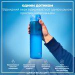 Пляшка для води ION8 1000 мл. (ЕКО пляшка) BPA Free, Blue - Зображення 2