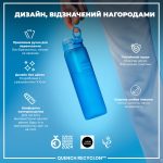 Пляшка для води ION8 1000 мл. (ЕКО пляшка) BPA Free, Blue - Зображення 4