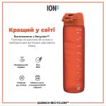 Пляшка для води ION8 1000 мл. (ЕКО пляшка) BPA Free,  Hearty Orange - Зображення 6