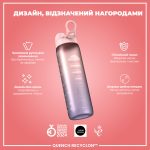 Пляшка для води ION8 1000 мл. BPA Free, Times To Drink, (ЕКО пляшка) BPA Free, Periwinkle &Rose - Зображення 4