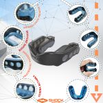 Капа Shock Doctor Gel Max дитяча (вік до 10р.) Black (art. 6210-BK-YTR) - Зображення 4