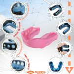 Капа Shock Doctor Gel Max доросла (вік 11+) Hot Pink (art. 6200-PK-AD) - Зображення 4
