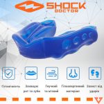 Капа Shock Doctor Gel Max доросла (вік 11+) Blue (art. 6150-BLU-AD) - Зображення 2