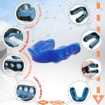 Капа Shock Doctor Gel Max доросла (вік 11+) Blue (art. 6150-BLU-AD) - Зображення 4