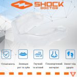 Капа Shock Doctor Gel Max дитяча (вік до 10р.) Clear (art. 6190-TC-YTR) - Зображення 2