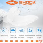 Капа Shock Doctor EZ Gard 1.0 доросла (вік 11+) Clear (art. 3000-CLR-AD) - Зображення 2