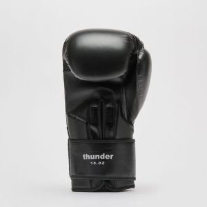 Боксерські рукавиці Leone GN383 THUNDER Black 10 унцій (капу в комплекті) - Зображення 4
