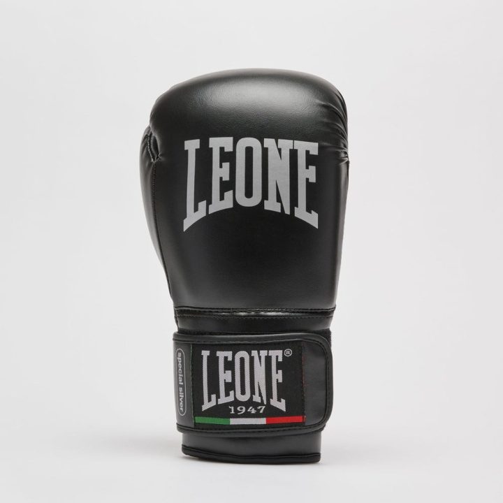 Боксерські рукавиці Leone GN383 THUNDER Black 14 унцій (капу в комплекті) - Зображення 3