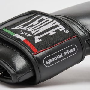 Боксерські рукавиці Leone GN383 THUNDER Black 10 унцій (капу в комплекті) - Зображення 7