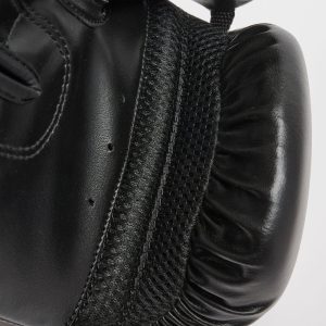 Боксерські рукавиці Leone GN383 THUNDER Black 10 унцій (капу в комплекті) - Зображення 8