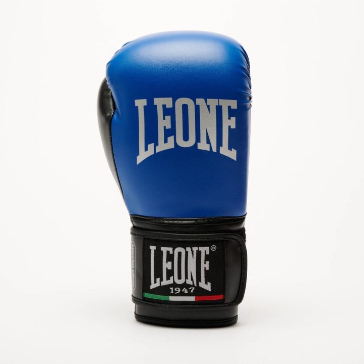 Боксерські рукавиці Leone GN383 THUNDER Blue 10 унцій (капу в комплекті) - Зображення 3