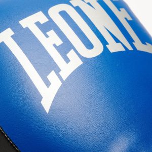 Боксерські рукавиці Leone GN383 THUNDER Blue 8 унцій (капу в комплекті) - Зображення 8
