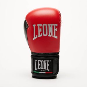 Боксерські рукавиці Leone GN383 THUNDER Red 8 унцій (капу в комплекті) - Зображення 3