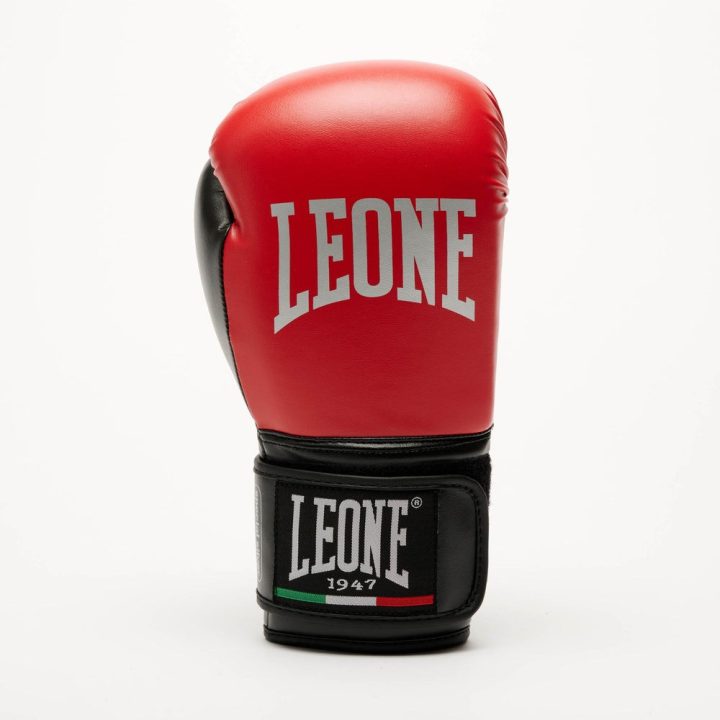 Боксерські рукавиці Leone GN383 THUNDER Red 10 унцій (капу в комплекті) - Зображення 3
