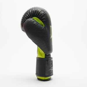 Боксерські рукавиці Leone GN313 WAVES Black 14 унцій (капу в комплекті) - Зображення 6