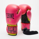 Боксерські рукавиці Leone GN313 WAVES Fuxia 12 унцій (капу в комплекті)