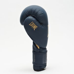 Боксерські рукавиці Leone GN059B Blue Edition 16 унцій (капу в комплекті) - Зображення 5