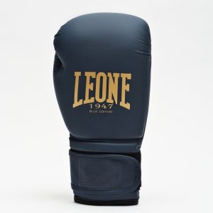 Боксерські рукавиці Leone GN059B Blue Edition 16 унцій (капу в комплекті) - Зображення 3