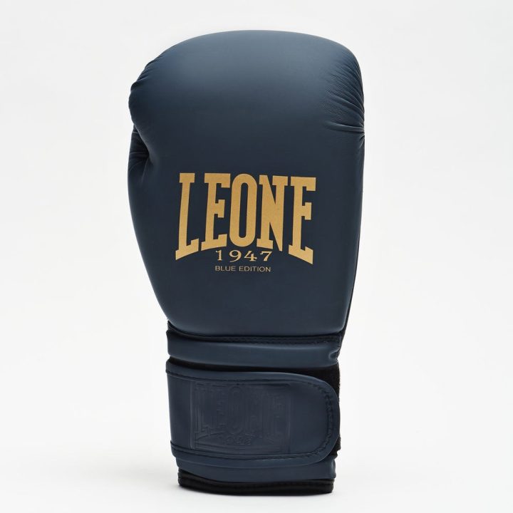 Боксерські рукавиці Leone GN059B Blue Edition 16 унцій (капу в комплекті) - Зображення 3