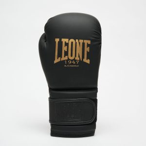 Боксерські рукавиці Leone GN059D Black/Gold 14 унцій (капу в комплекті) - Зображення 3