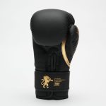 Боксерські рукавиці Leone GN059D Black/Gold 14 унцій (капу в комплекті) - Зображення 4