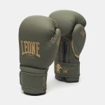 Боксерські рукавиці Leone GN059G MILITARY EDITION Green 10 унцій (капу в комплекті) - Зображення 2