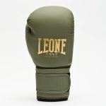 Боксерські рукавиці Leone GN059G MILITARY EDITION Green 10 унцій (капу в комплекті) - Зображення 3