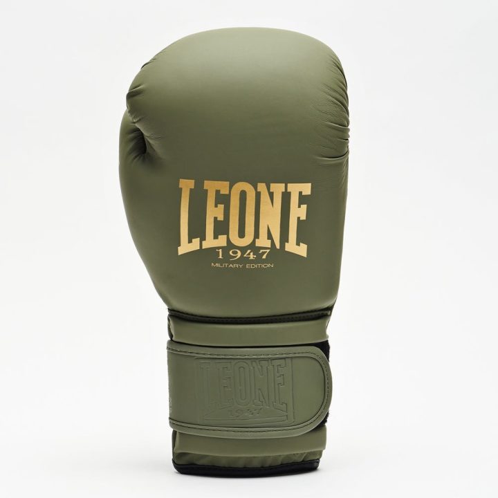 Боксерські рукавиці Leone GN059G MILITARY EDITION Green 10 унцій (капу в комплекті) - Зображення 3